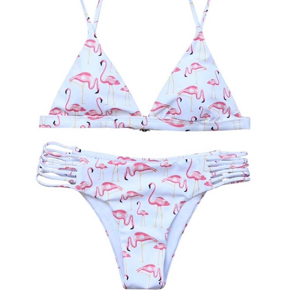 Flamingo Bikini Swimsuit